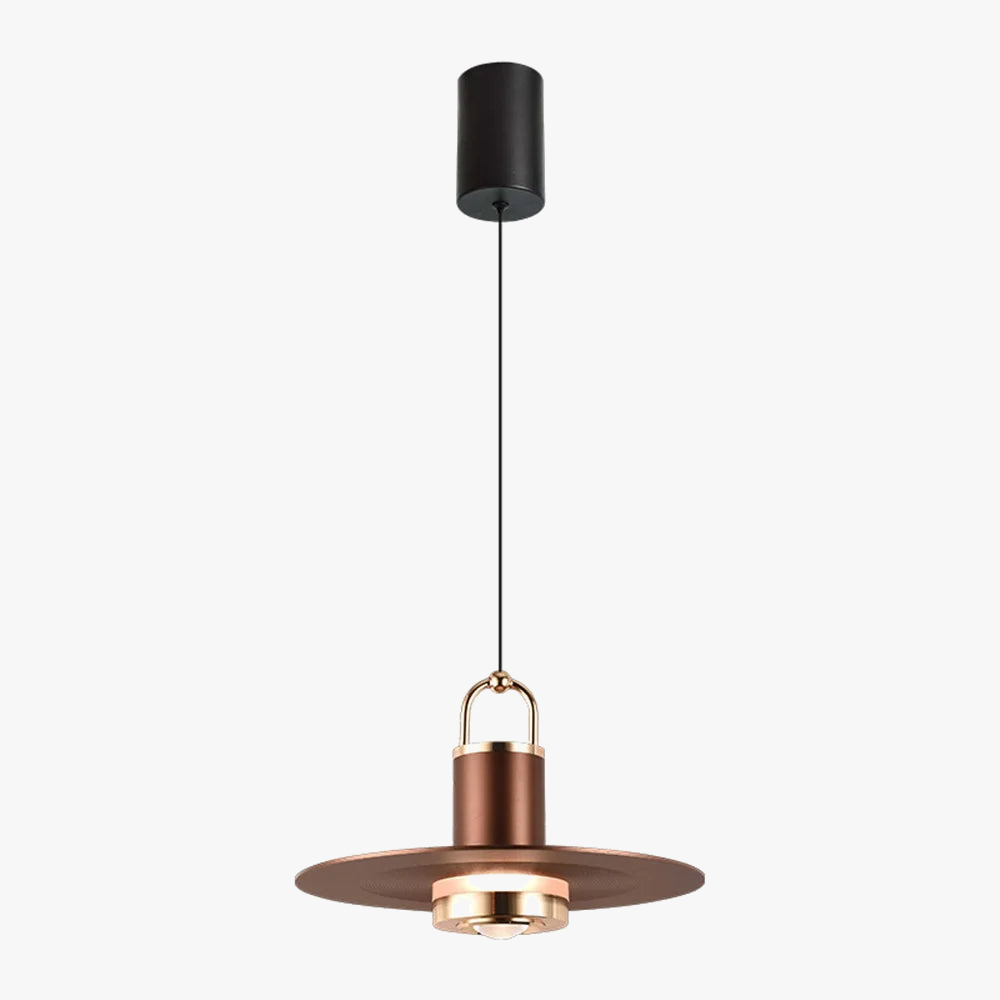 suspension moderne en métal pour éclairage intérieur élégant