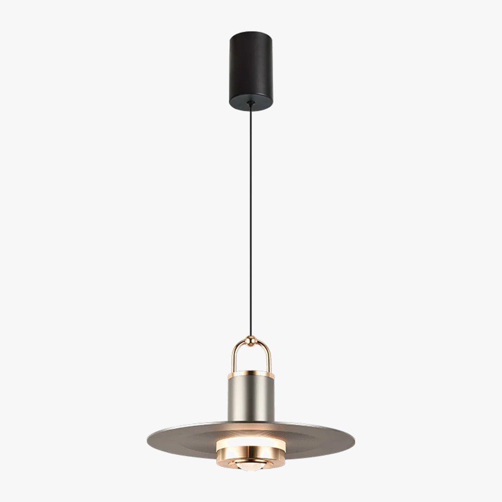 suspension moderne en métal pour éclairage intérieur élégant