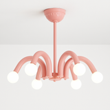 Suspension moderne en métal style art déco