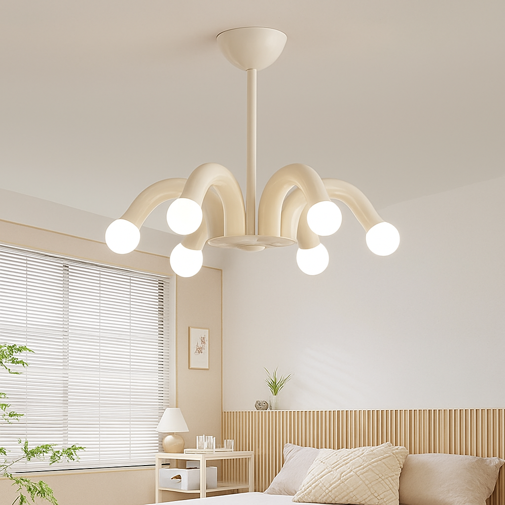 suspension moderne en métal style art déco