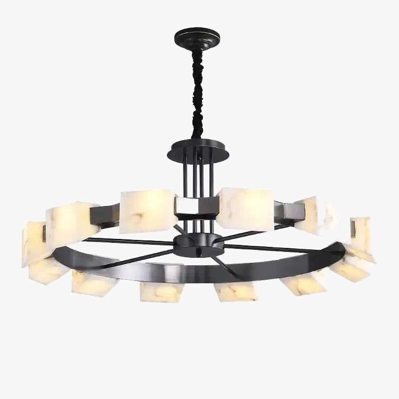 suspension moderne en marbre espagnol pour intérieur élégant