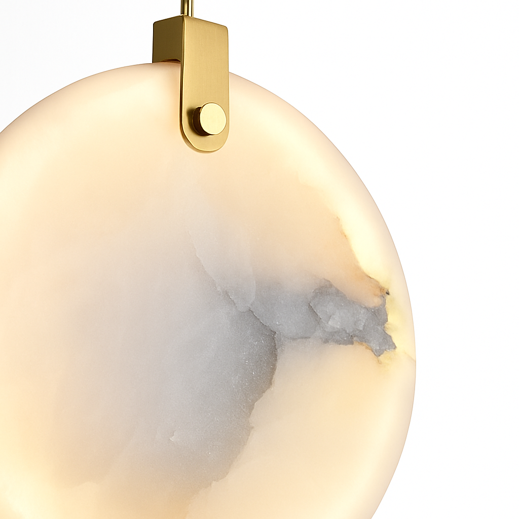 suspension moderne en marbre pour un intérieur élégant