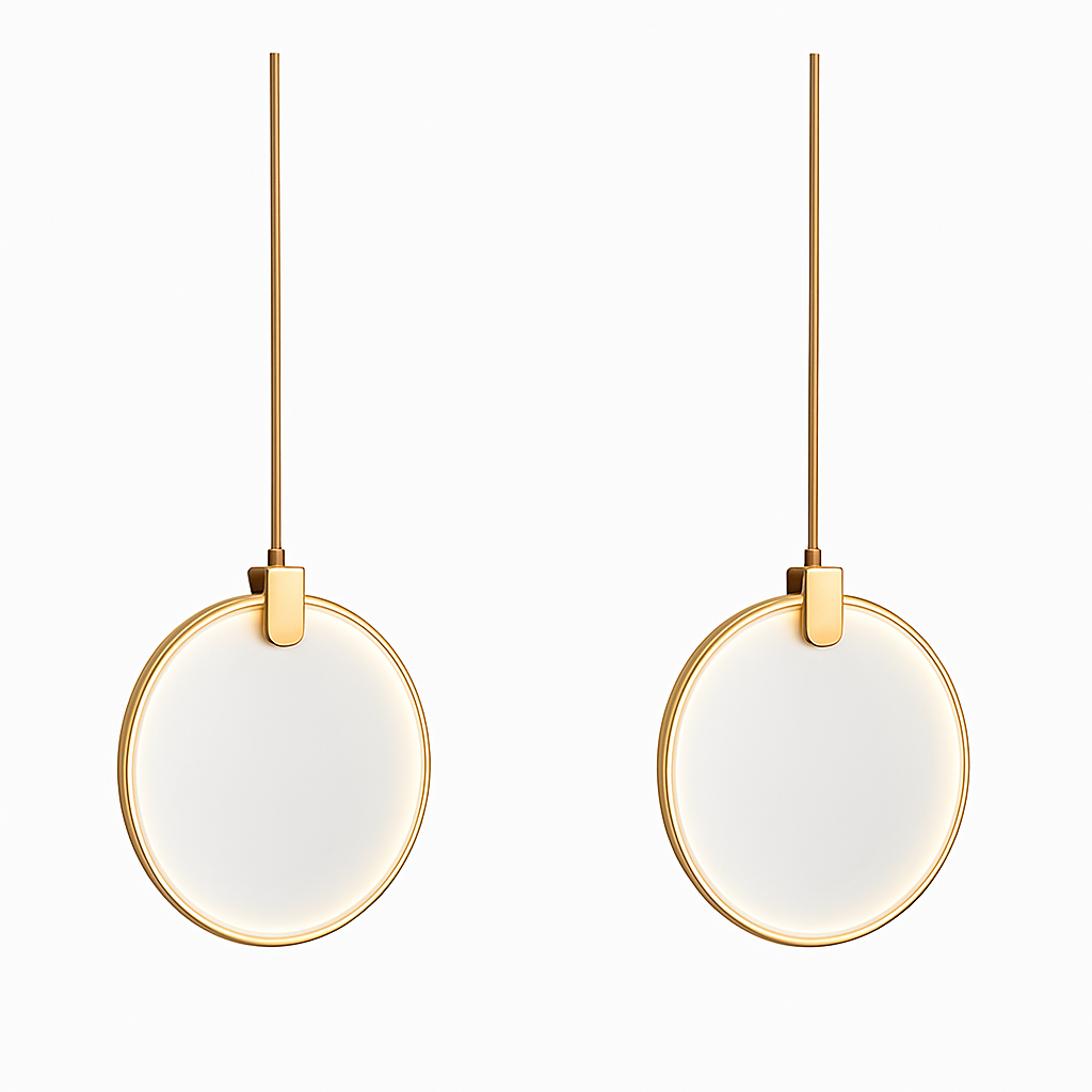 suspension moderne en marbre pour un intérieur élégant
