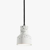 suspension moderne en terrazzo design nordique plusieurs couleurs led