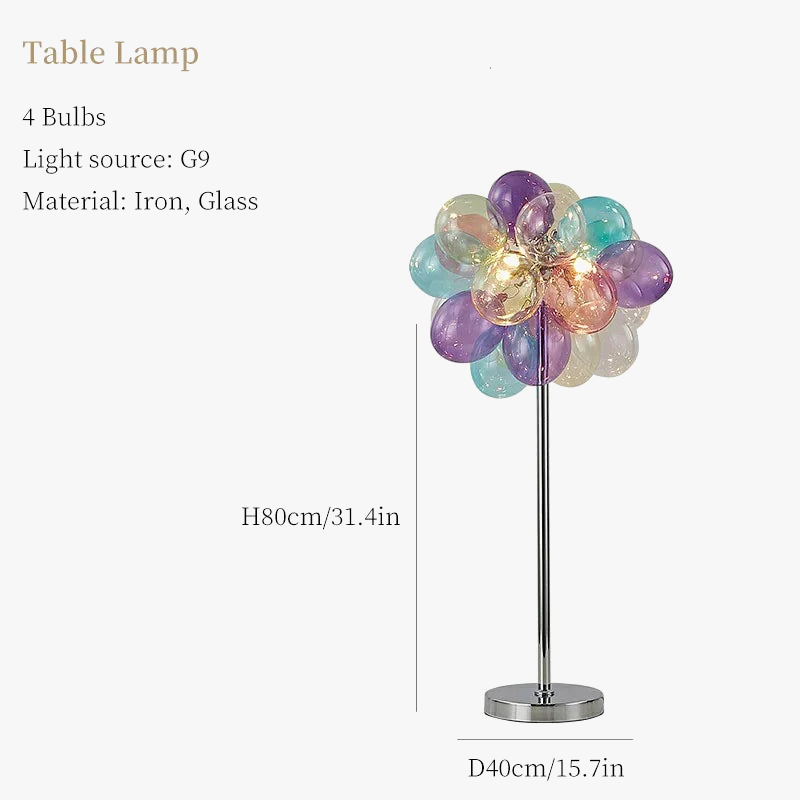 suspension moderne en verre créatif pour décoration intérieure