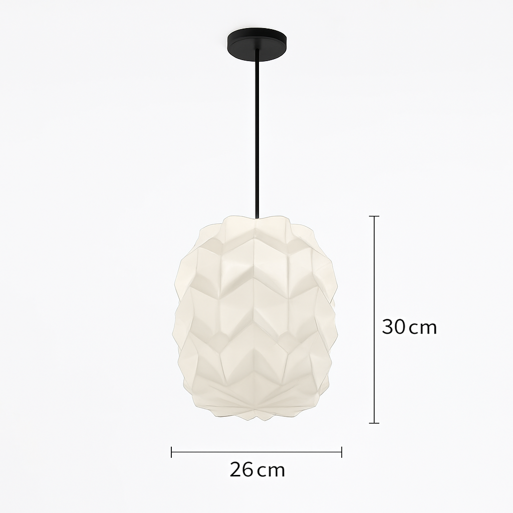 suspension moderne en verre à led pour intérieur élégant