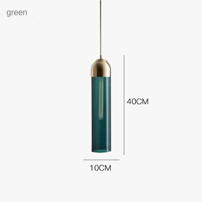 suspension moderne en verre lumineux pour intérieur créatif