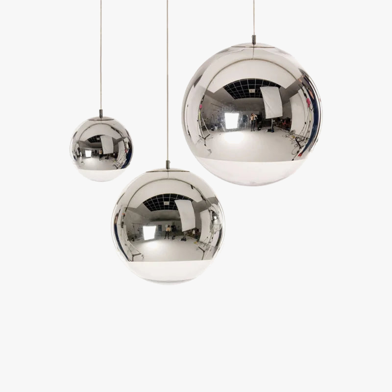 suspension moderne en verre pour café et bar