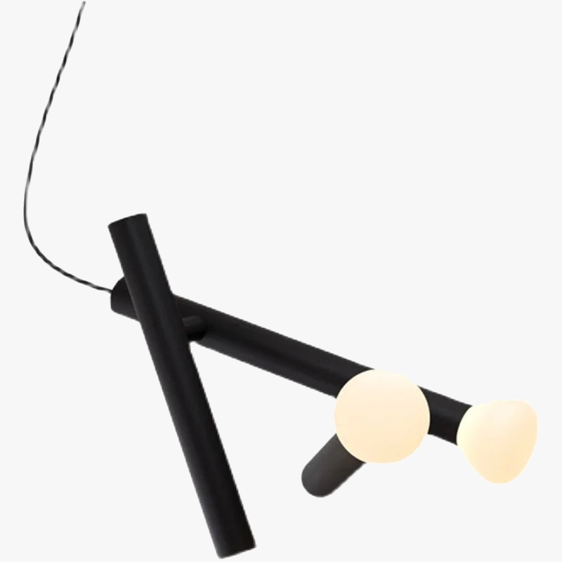suspension moderne en verre pour éclairage créatif intérieur