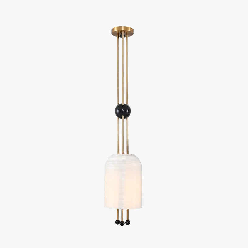 suspension moderne en verre pour décoration créative et élégante