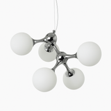 suspension moderne en verre pour décoration intérieure élégante et originale