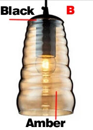 suspension moderne en verre transparent pour intérieur