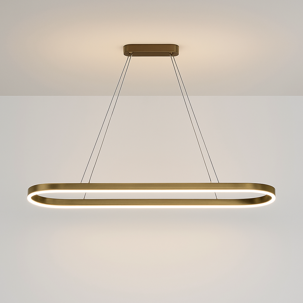 suspension moderne et minimaliste pour éclairage intérieur élégant