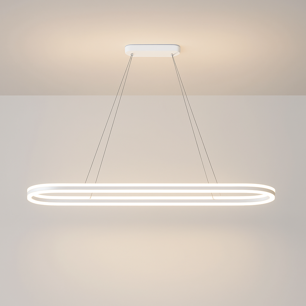 suspension moderne et minimaliste pour éclairage intérieur élégant
