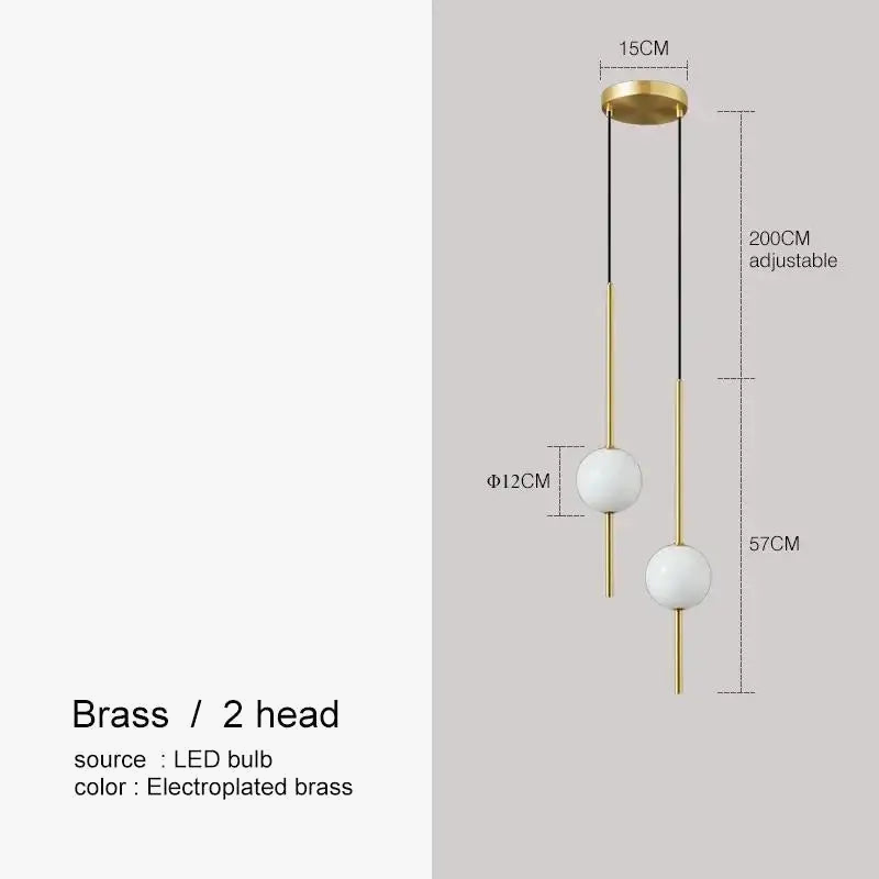 suspension moderne et épurée pour décoration intérieure élégante