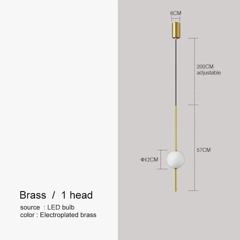 suspension moderne et épurée pour décoration intérieure élégante