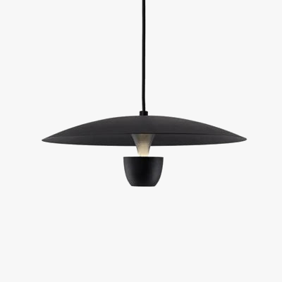 suspension moderne à led en aluminium design nordique