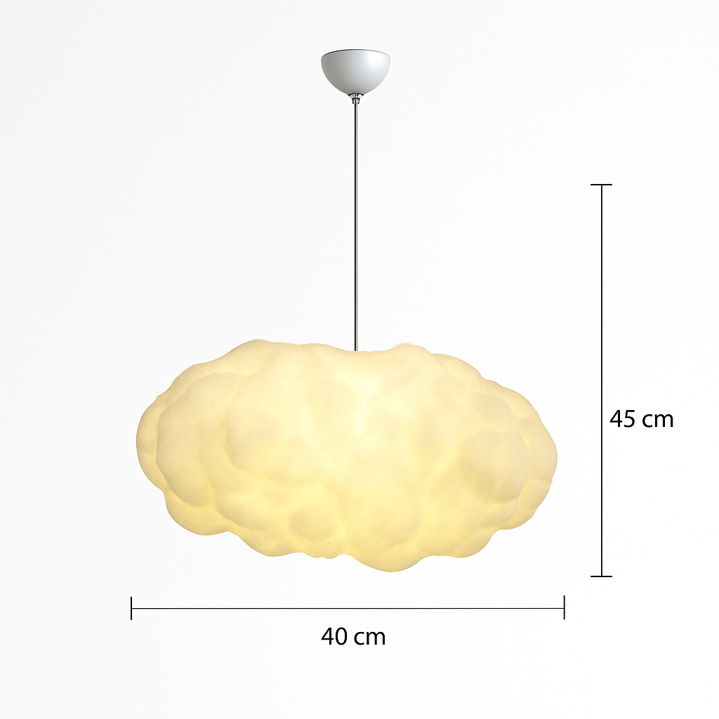 Suspension moderne LED en forme de nuage Kids
