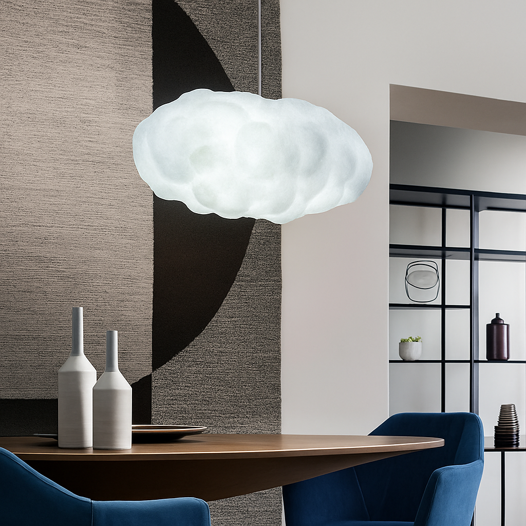 Suspension moderne LED en forme de nuage Kids