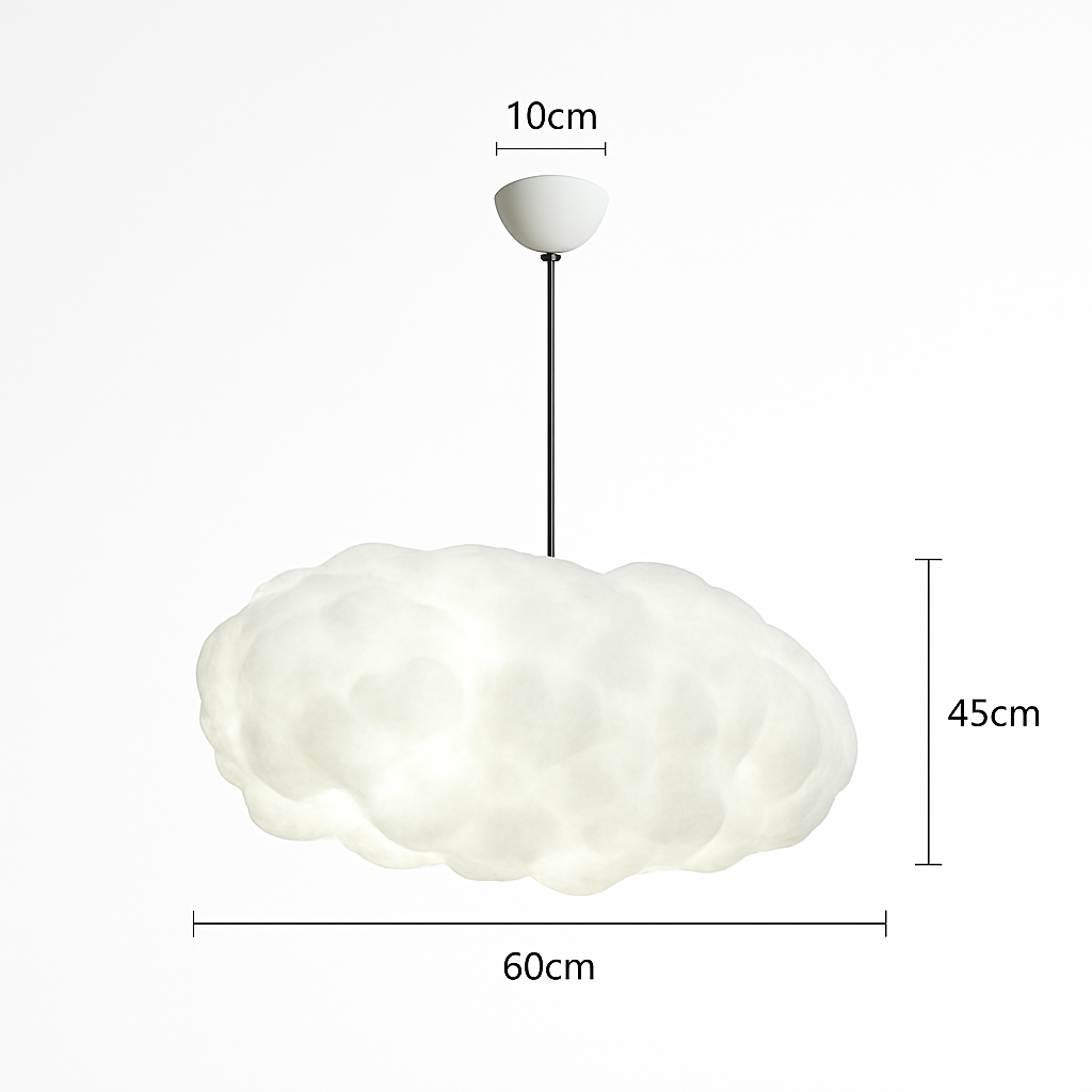 Suspension moderne LED en forme de nuage Kids
