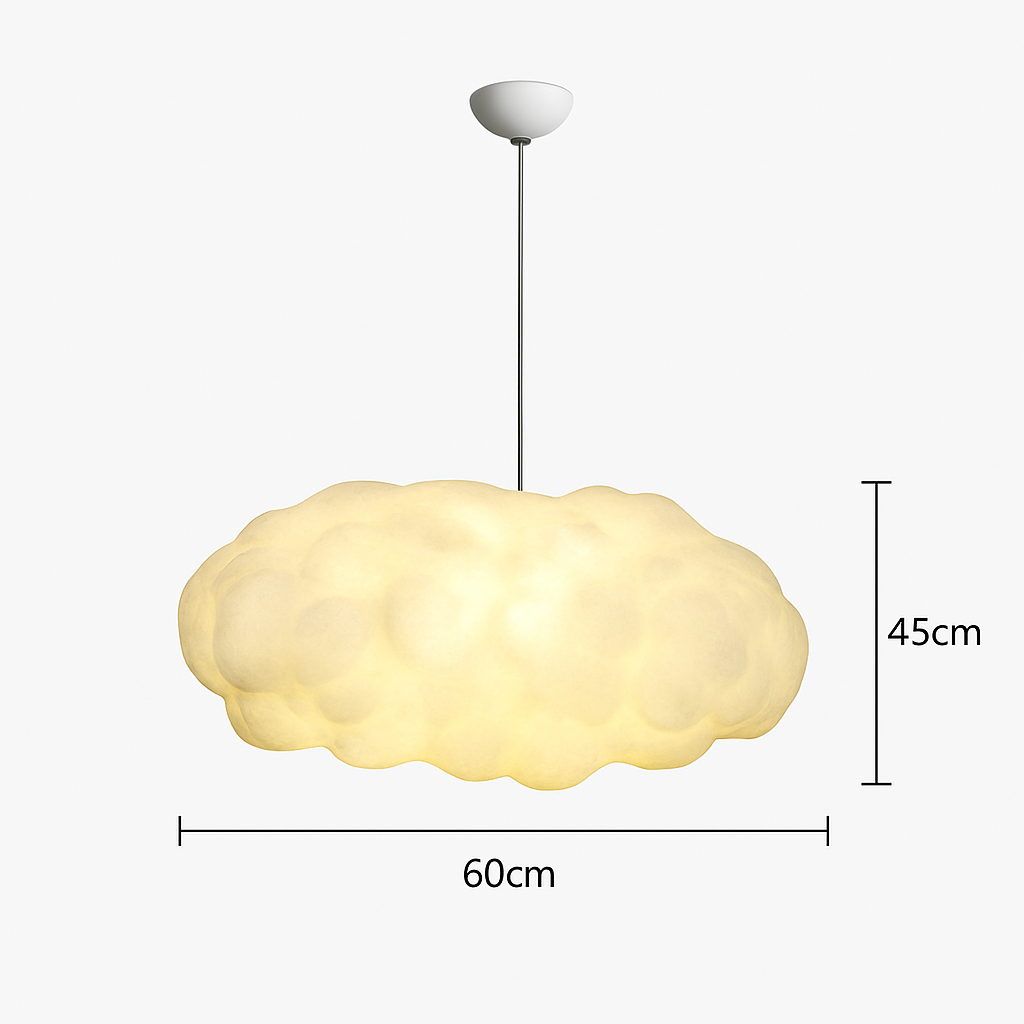 Suspension moderne LED en forme de nuage Kids