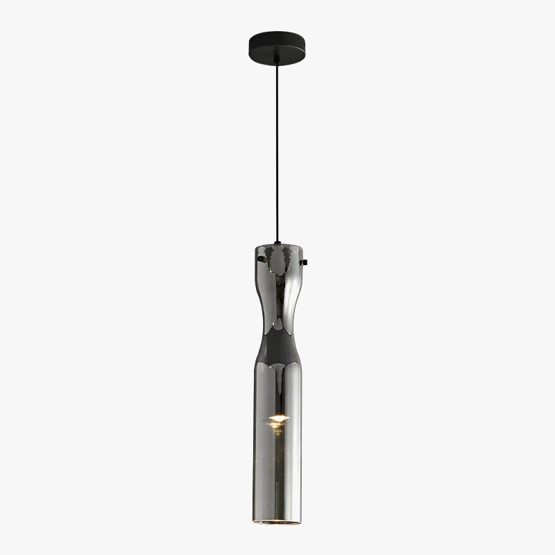 suspension moderne à led en verre pour intérieur réglable