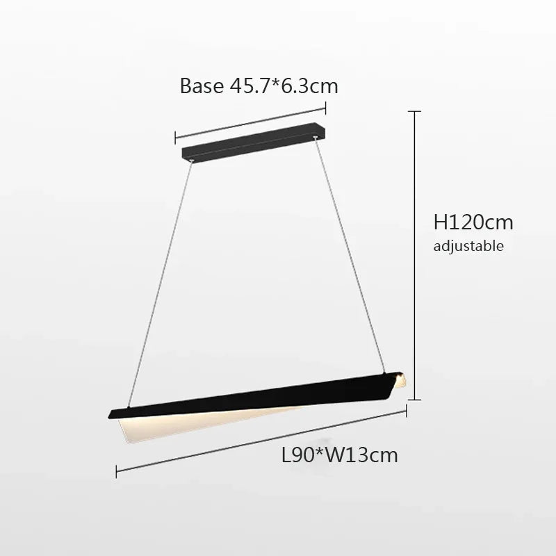 suspension moderne à led pour décoration intérieure et éclairage élégant