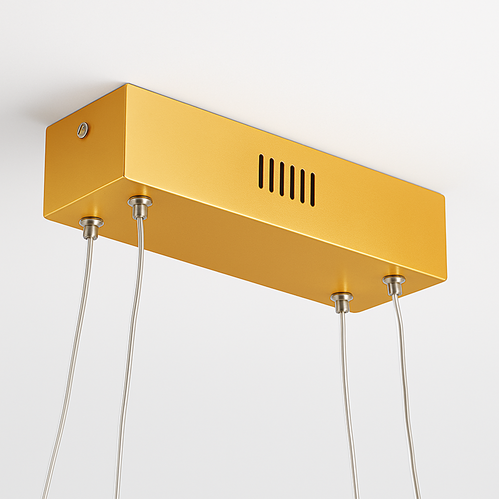 suspension moderne à led pour décoration intérieure élégante
