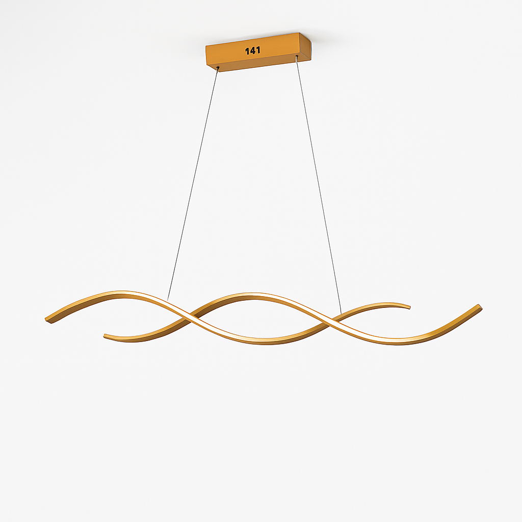 suspension moderne à led pour décoration intérieure élégante