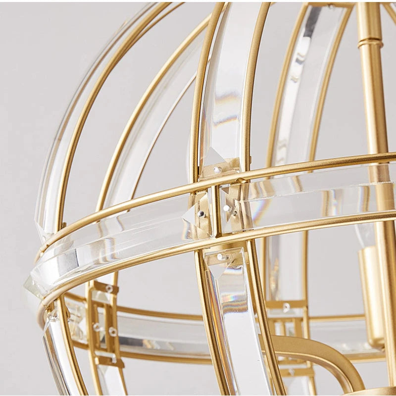 suspension moderne à led pour décoration intérieure luxe