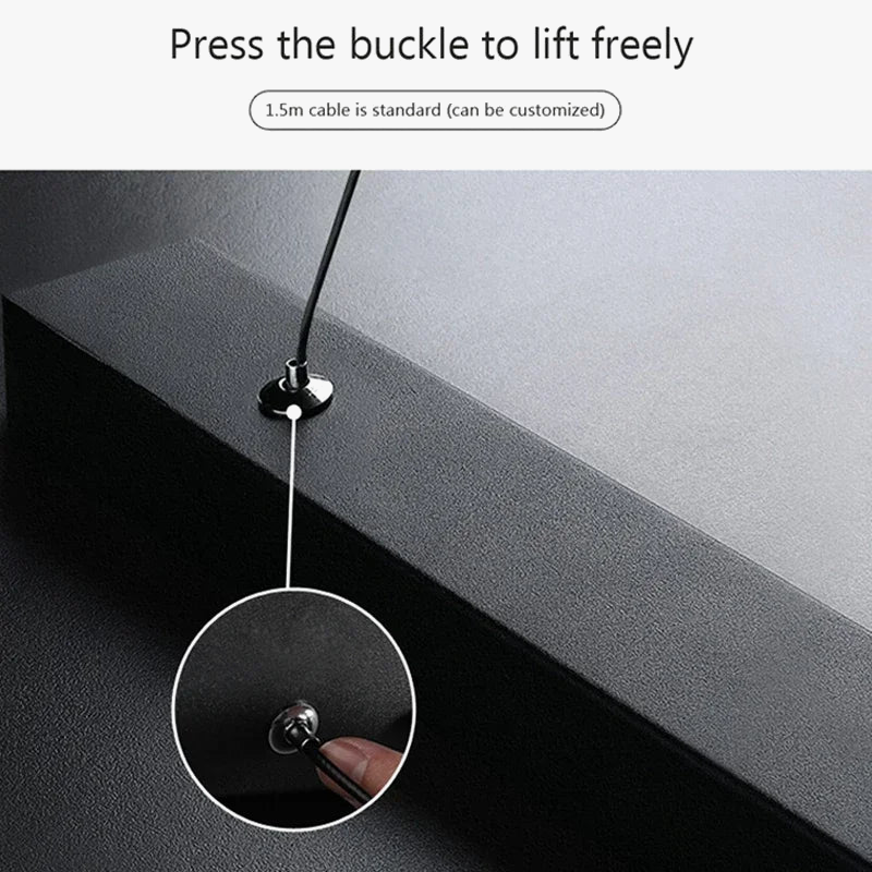 suspension moderne à LED pour un intérieur élégant et décoratif
