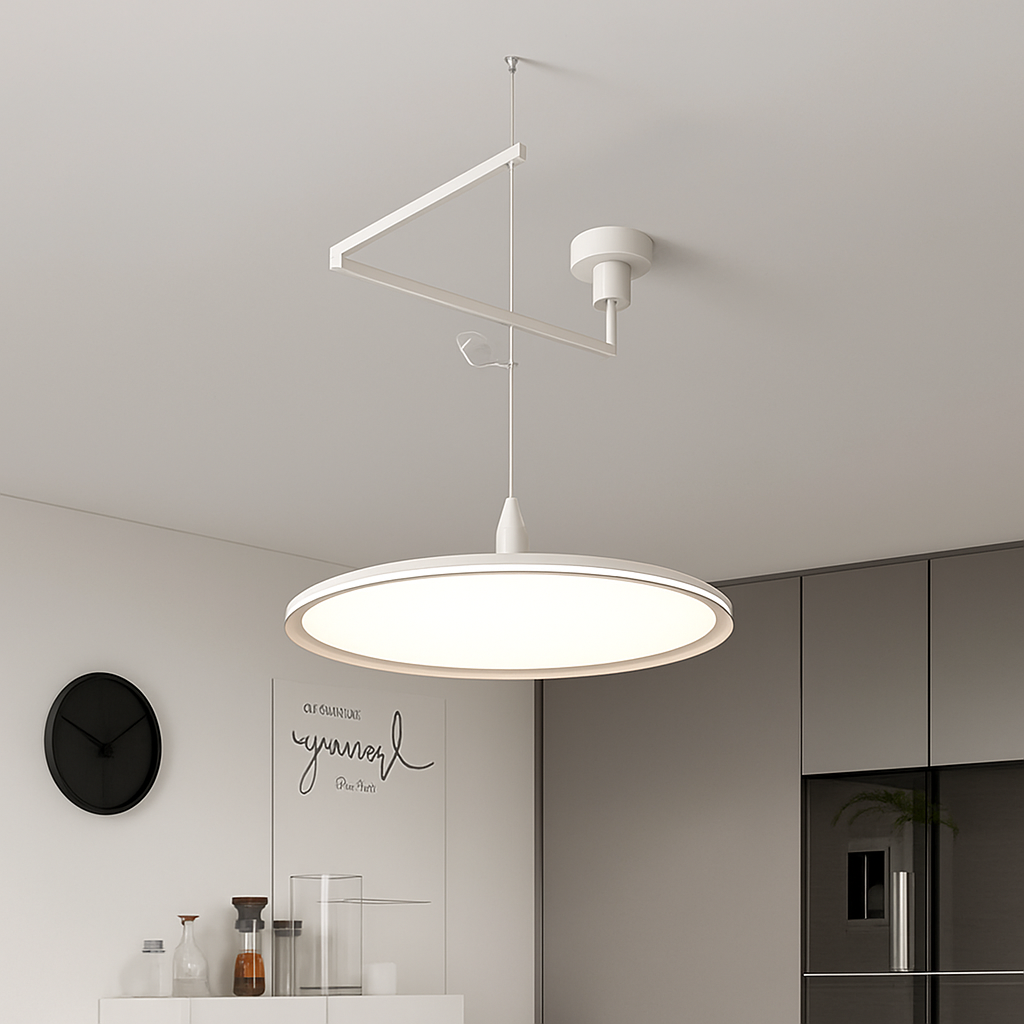 Suspension Moderne LED Salon Salle À Manger Cuisine Lumières Éclairage Intérieur Décor À La Maison Bras Réglable