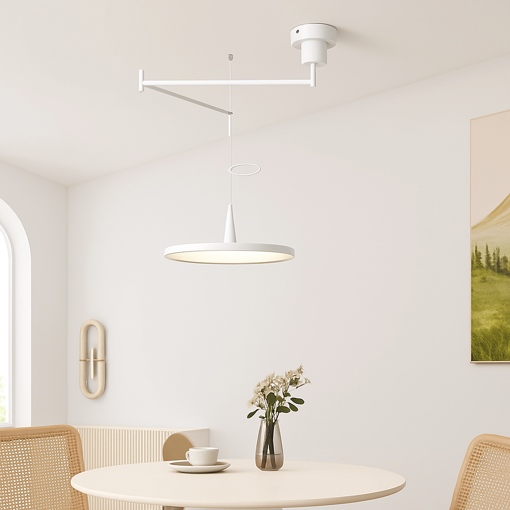 Suspension Moderne LED Salon Salle À Manger Cuisine Lumières Éclairage Intérieur Décor À La Maison Bras Réglable
