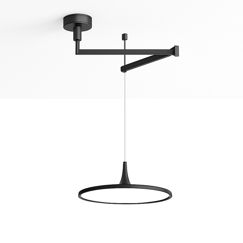 Suspension Moderne LED Salon Salle À Manger Cuisine Lumières Éclairage Intérieur Décor À La Maison Bras Réglable