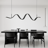 suspension moderne linéaire lumière pour décoration de table à manger