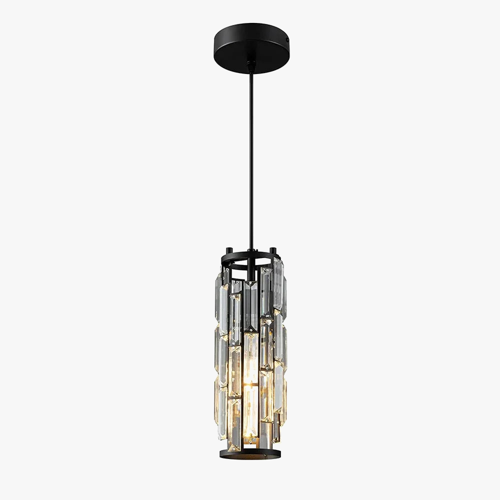 Suspension moderne Mini lustres en cristal luminaire réglable pour îlot de cuisine salle à manger chambre noir chrome 3 lumières
