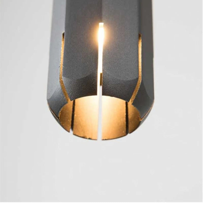 suspension moderne minimaliste en aluminium pour intérieur élégant