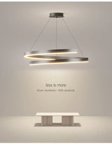 suspension moderne minimaliste pour éclairage intérieur élégant
