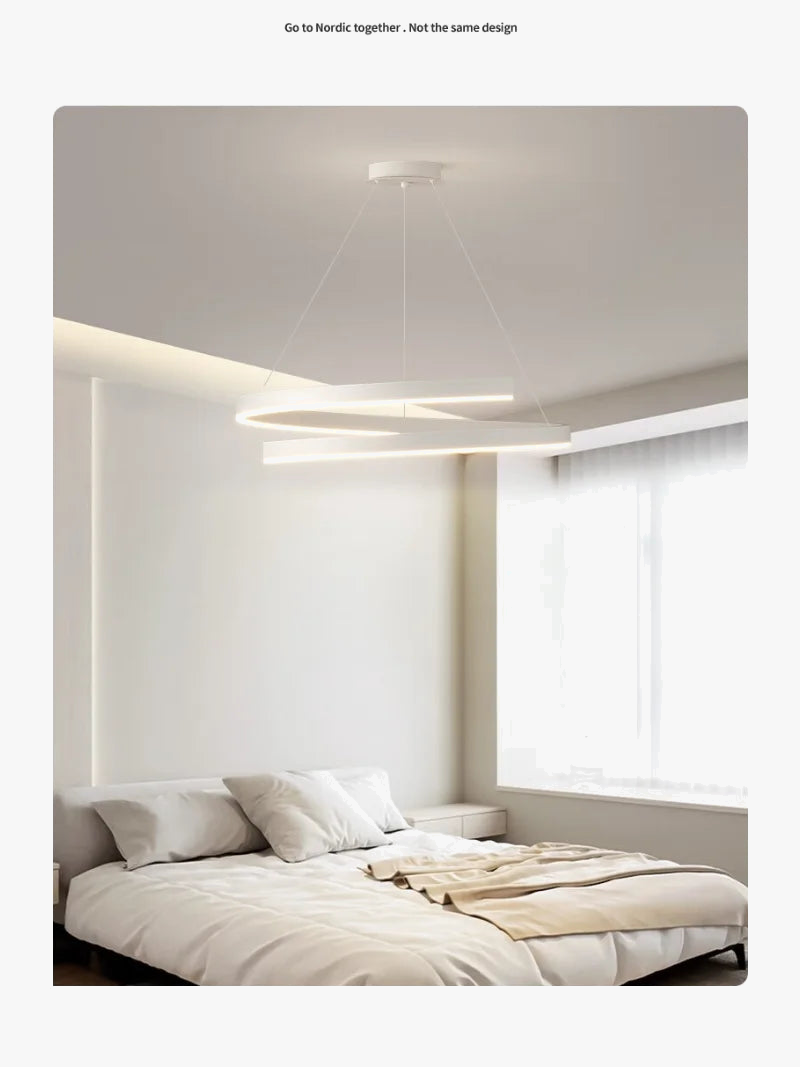 suspension moderne minimaliste pour éclairage intérieur élégant