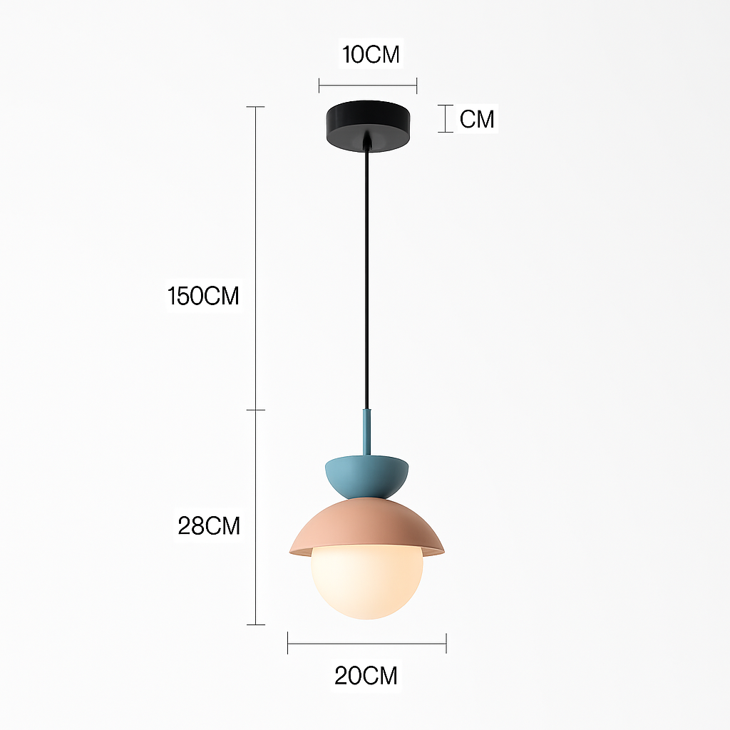 Suspension moderne nordique boule de verre luminaires suspendus suspension cuisine salle à manger chambre décor à la maison luminaire lustre