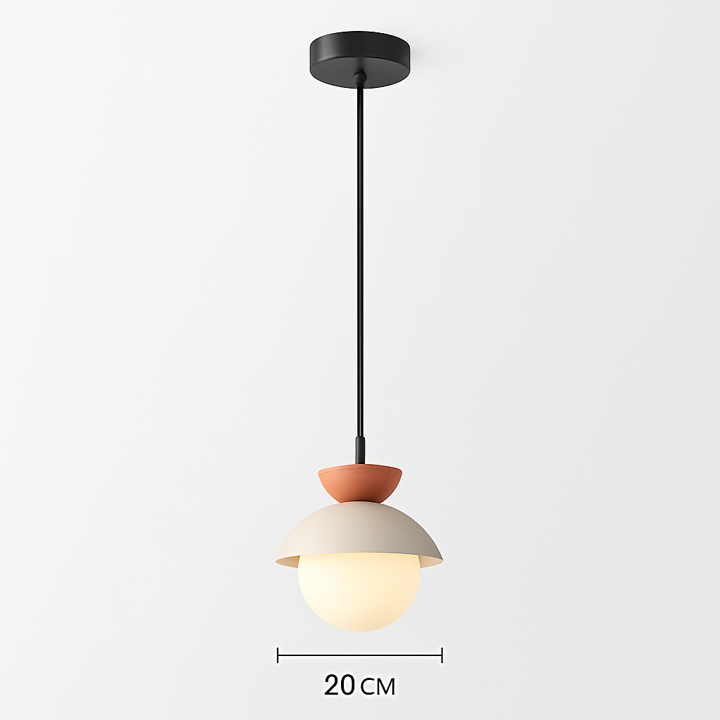 Suspension moderne nordique boule de verre luminaires suspendus suspension cuisine salle à manger chambre décor à la maison luminaire lustre