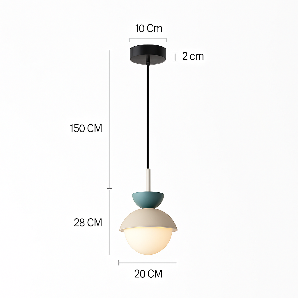 Suspension moderne nordique boule de verre luminaires suspendus suspension cuisine salle à manger chambre décor à la maison luminaire lustre