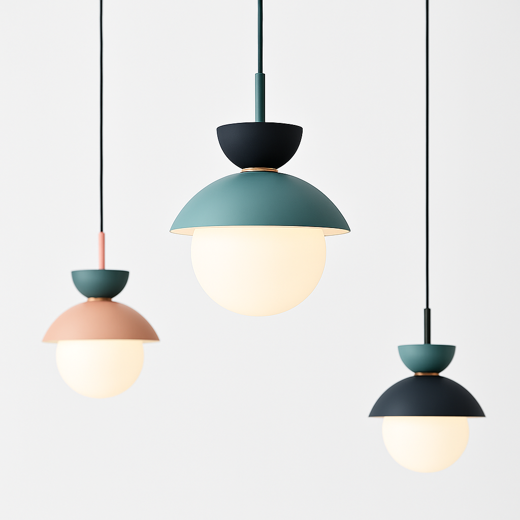 Suspension moderne nordique boule de verre luminaires suspendus suspension cuisine salle à manger chambre décor à la maison luminaire lustre