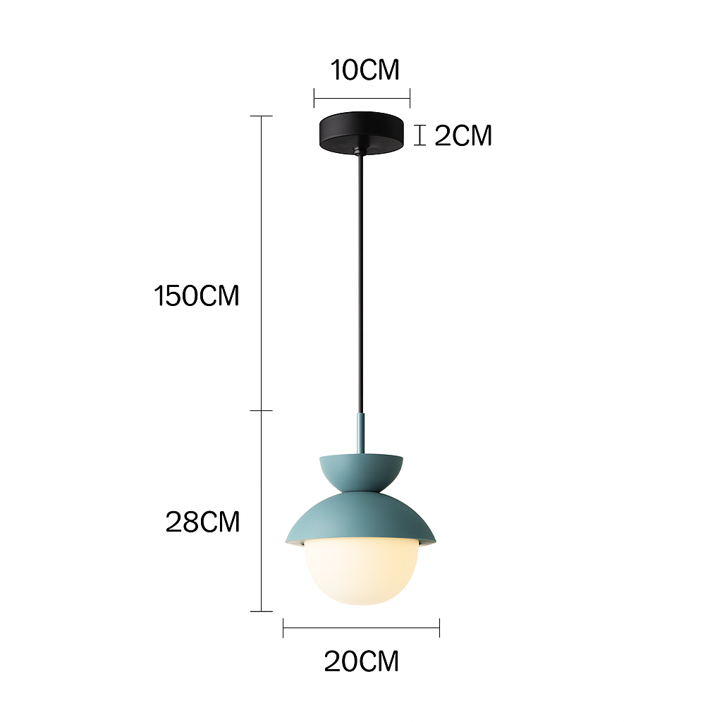 Suspension moderne nordique boule de verre luminaires suspendus suspension cuisine salle à manger chambre décor à la maison luminaire lustre