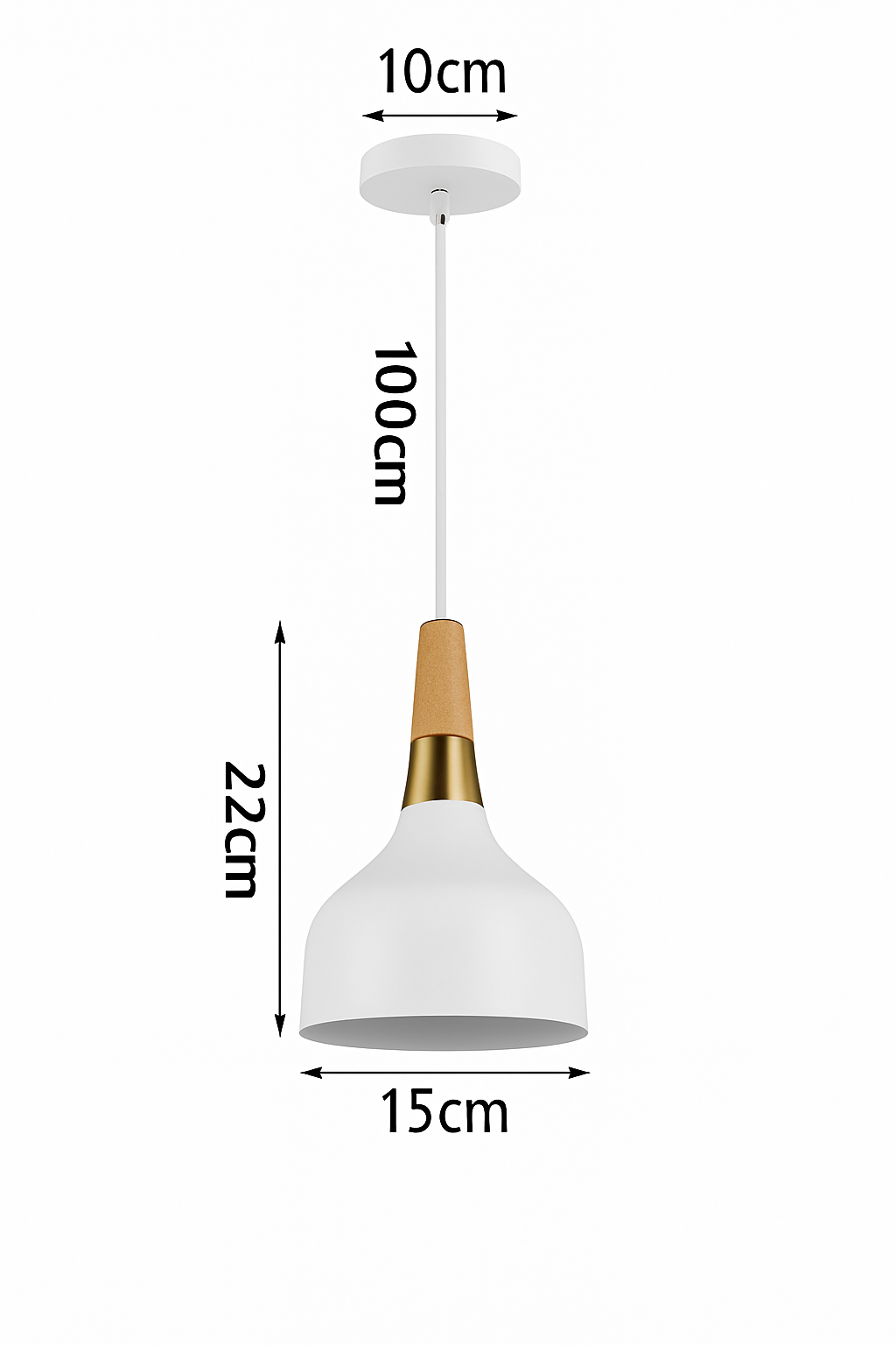 suspension moderne nordique en aluminium rétro pour intérieur design
