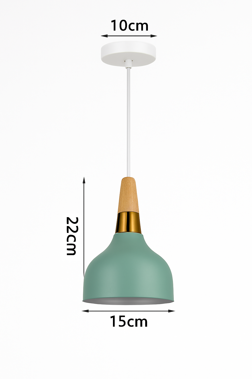 suspension moderne nordique en aluminium rétro pour intérieur design