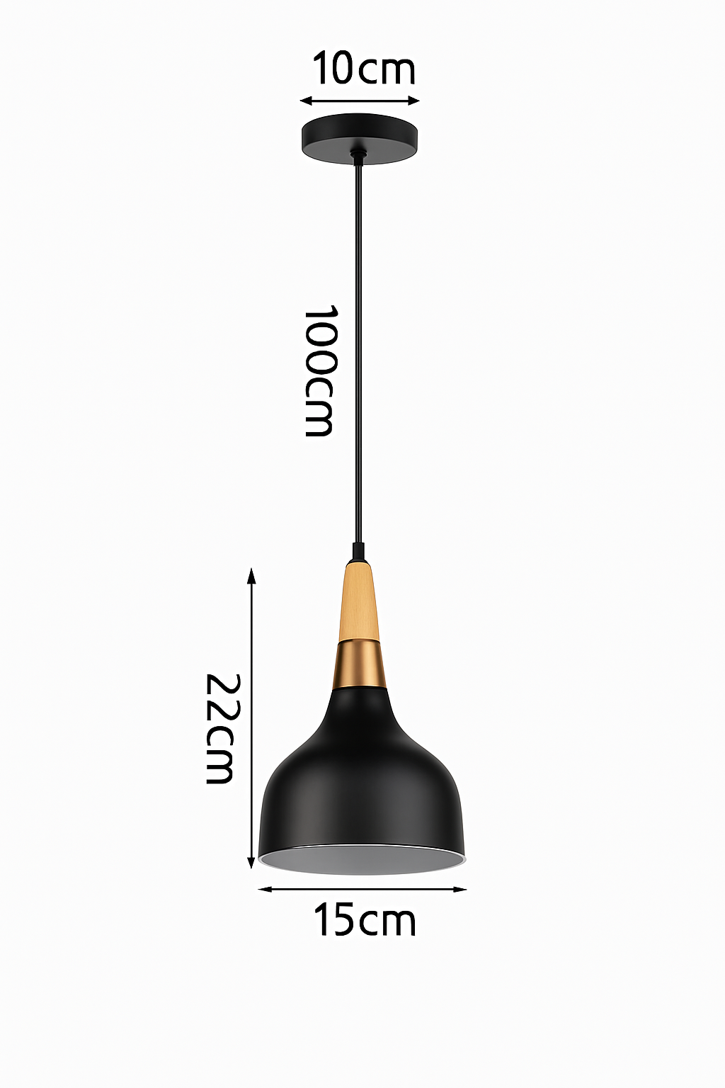suspension moderne nordique en aluminium rétro pour intérieur design