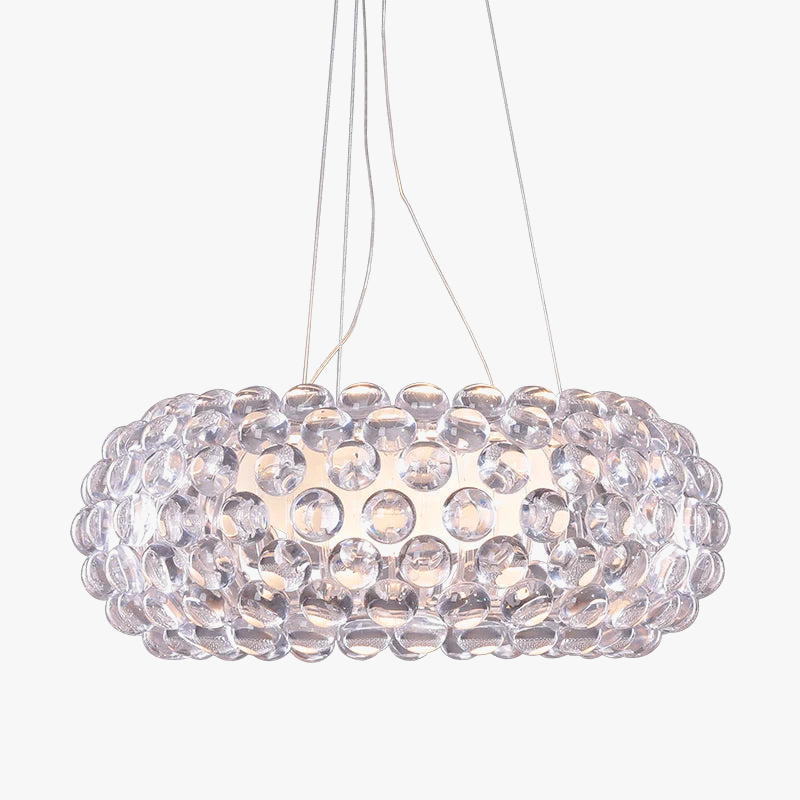 suspension moderne nordique ronde pour espace contemporain