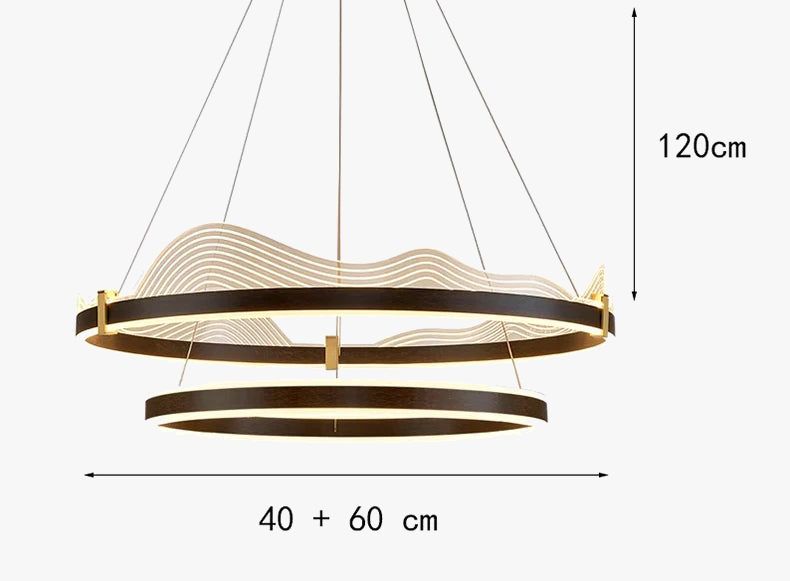 suspension moderne pour éclairage intérieur design élégant