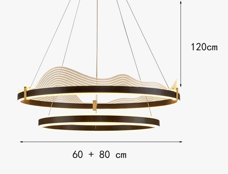 suspension moderne pour éclairage intérieur design élégant